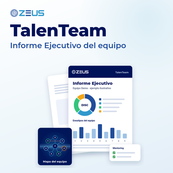 TalenTeam: mapa del equipo con estilos, complementariedad, fricción y desgaste (HIT®, DISC MTG®)